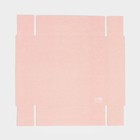 Кондитерская упаковка, коробка для макарун с PVC крышкой, «Приятных моментов», 12 х 12 х 3 см (комплект 5 шт) - фото 21607205