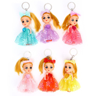 Кукла «Вика» на брелоке, цвет МИКС - фото 25469497