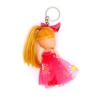 Кукла «Роза» на брелоке, цвет МИКС - фото 35246198