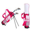 Сумка для гольфа PGM, для клюшек, детская , розовый - фото 9756537