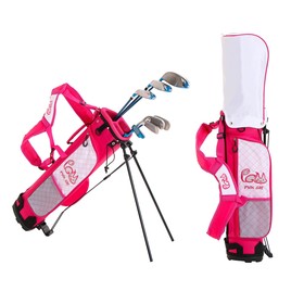 Сумка для гольфа PGM, для клюшек, детская , розовый