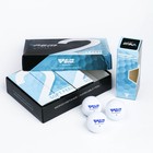 Мячи для гольфа PGM Soft Feel, двухкомпонентные, d=4.3 см, набор 12 шт. - Фото 1