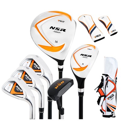 Набор клюшек для гольфа NSR PGM, для детей, 115-135 см, сумка в комплекте