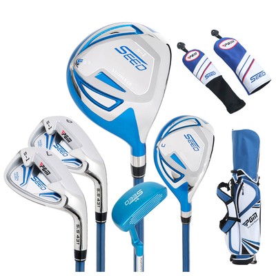 Набор клюшек для гольфа Seed PGM, для детей, 120-135 см, сумка в комплекте