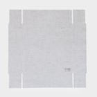 Кондитерская упаковка, коробка для макарун с PVC крышкой, «Дерево», 12 х 12 х 3.5 см (комплект 5 шт) - фото 22472402