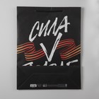 Пакет ламинированный «Сила в правде», L 31 х 40 х 11,5 см - фото 10269575