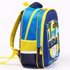 Рюкзак школьный, 39 см х 30 см х 14 см "Бамблби", Трансформеры - Фото 9