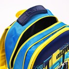Рюкзак школьный, 39 см х 30 см х 14 см "Бамблби", Трансформеры - Фото 3