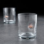 Набор "Непробиваемый. Limited черный", штоф с пулей, 2 стакана для виски с пулей - фото 25553901