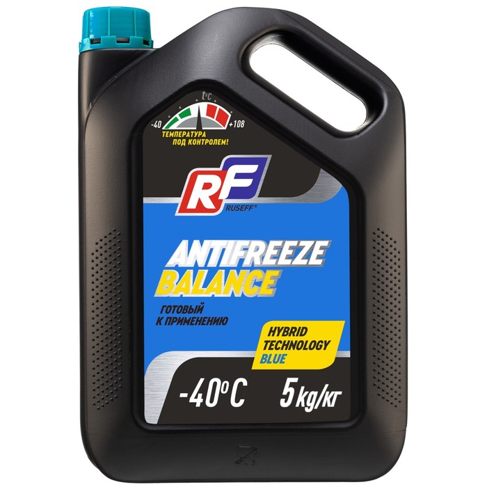 Антифриз ANTIFREEZE Balance RUSEFF, синий, 5 кг 17472N - Фото 1