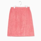 Набор для сауны «Экономь и Я»: полотенце - парео 68×150 см + чалма, 100% хлопок, 320 г/м, пыльно-розовый - Фото 6