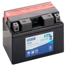 

Аккумуляторная батарея Exide 8.6 Ач ETZ10-BS, прямая полярность