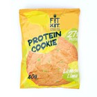 Печенье протеиновое Fit Kit Protein сookie, со вкусом лимон-лайм, спортивное питание, 40 г - Фото 2