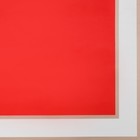 Пленка флористическая, красная, 58 х 58 см, 50 мкм - Фото 4