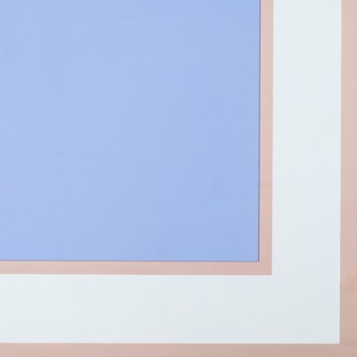 Пленка для цветов и букетов, матовая, голубая, 58×58 см, 50 мкм