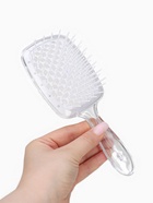 Расчёска массажная, широкая, продуваемая, 8.5×20.5(±1) см, прозрачная - Фото 4