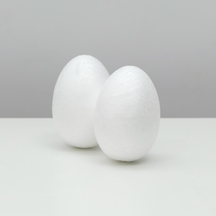 Яйцо из пенопласта - заготовка, 9 см - Фото 1