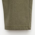 Брюки для мальчика MINAKU: Casual collection, хаки, рост 152 см - Фото 6