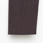 Брюки для мальчика MINAKU: Casual collection цвет коричневый, рост 146 - Фото 6