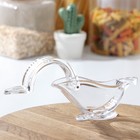 Соковыжималка для цитрусовых, 12×3.5×5.1 см, акрил, прозрачная - Фото 2