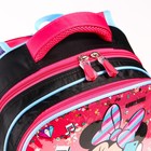 Рюкзак школьный, 39 см х 30 см х 14 см "Music", Минни Маус - Фото 8