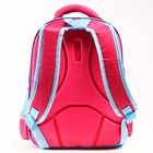 Рюкзак школьный для девочки, розовый, 39 см × 30 см × 14 см Music, Минни Маус - Фото 5