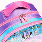 Рюкзак школьный для девочки, розовый, 39 см × 30 см × 14 см, Минни Маус и единорог - Фото 9