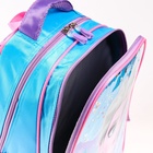 Рюкзак школьный для девочки, 39 см × 30 см × 14 см «Эльза», Холодное сердце - Фото 3