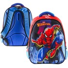 Рюкзак школьный, 39 см х 30 см х 14 см "Спайдер-мен", Человек-паук - Фото 1