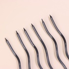 Свечи для торта витые «Серпантин» 6 шт., коктейльные, мокрый асфальт - Фото 3