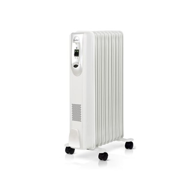 Обогреватель масляный Ballu Comfort BOH/CM-09WDN, 9 секций, напольный, 2000 Вт, 25 м², белый