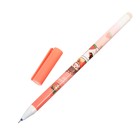 Ручка гелевая СТИРАЕМЫЕ ЧЕРНИЛА, стержень синий 0,38мм, корпус с рисунком МИКС (комплект 12 шт) - фото 25564410