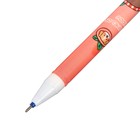 Ручка гелевая СТИРАЕМЫЕ ЧЕРНИЛА, стержень синий 0,38мм, корпус с рисунком МИКС (комплект 12 шт) - фото 25564411