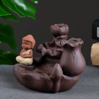 Подставка для благовоний «Будда - у водопада», стелющийся дым, 12×9 см - Фото 9