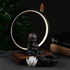 Набор благовоний на подставке "Будда" 23х20см, с подсветкой USB - Фото 3