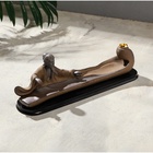 Подставка для благовоний TAKE IT EASY «Мудрец», набор благовоний конусы, стелющийся дым, 28×9 см - Фото 3