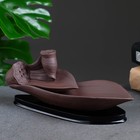 Подставка для благовоний TAKE IT EASY «Лотос», набор благовоний конусы, стелющийся дым, 22×8 см - Фото 3