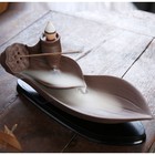 Подставка для благовоний TAKE IT EASY «Лотос», набор благовоний конусы, стелющийся дым, 22×8 см - Фото 7