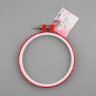 Пяльцы для вышивания, d = 10,5/12.5 см, цвет МИКС - Фото 5