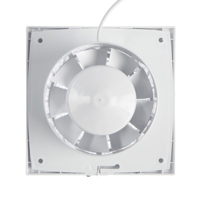 Вентилятор вытяжной "КосмоВент" В100ВК, d=100 мм, 10 Вт, 40 дБ, 105 м³/ч, с выключателем