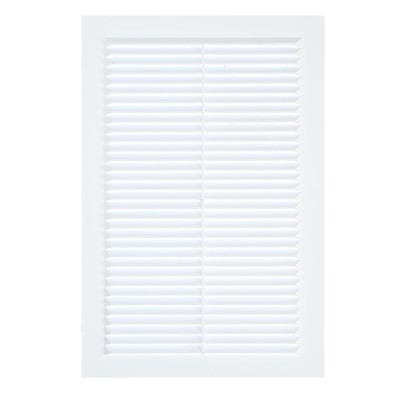 Решетка вентиляционная «КосмоВент» Л200, 200×300 мм, с сеткой, неразъемная