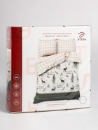 Постельное бельё "Этель" дуэт Magical Christmas 143х215 см - 2 шт, 220х240 см, 70х70 см -2 шт 7733882 - фото 13554725 Постельное бельё "Этель" дуэт Magical Christmas 143х215 см - 2 шт, 220х240 см, 70х70 см -2 шт 7733882 - фото 13554725