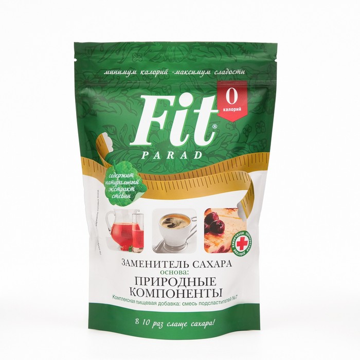 Заменитель сахара ФитПарад на стевии и эритрите, 500 г - Фото 1