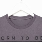 Футболка для мальчика, цвет серый, рост 122 см - фото 50961412