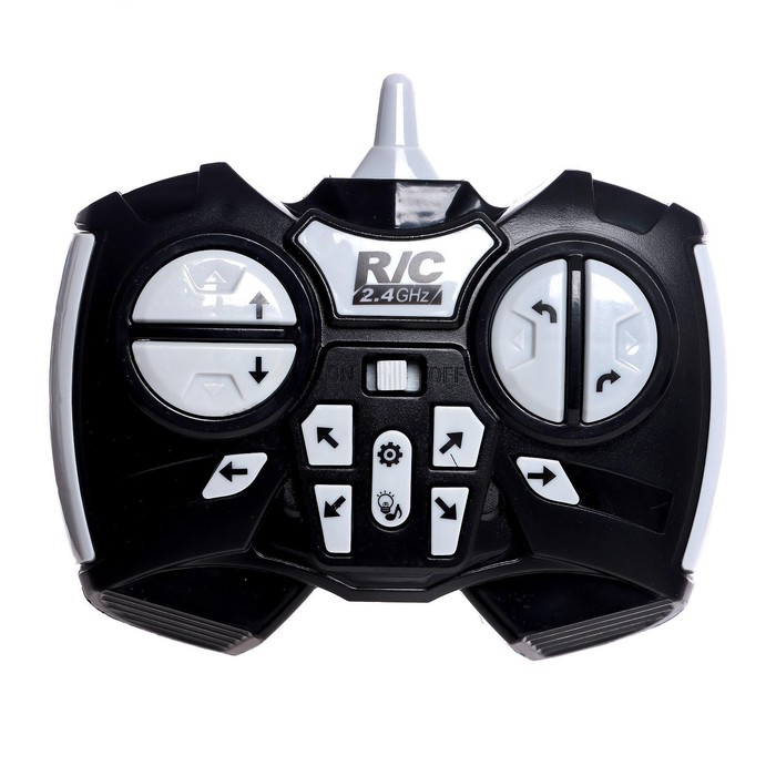 Квадроцикл радиоуправляемый DRIFT, двигается во все стороны, работает от аккумулятора, цвет синий 54433