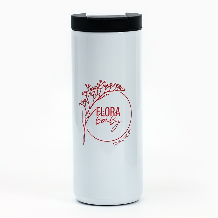 Термостакан Flora, 500 мл, сохраняет тепло 2 ч - Фото 1