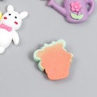 Декор для творчества пластик "Летний сад" набор 10 шт 7690132