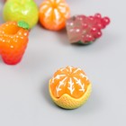 Декор для творчества пластик "Цитрусовые и ягоды" набор 7 шт - Фото 2
