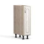 Бутылочница выдвижная для кухни «Анжелика», 200×510×820 мм, цвет дуб молочный/ясень - Фото 1