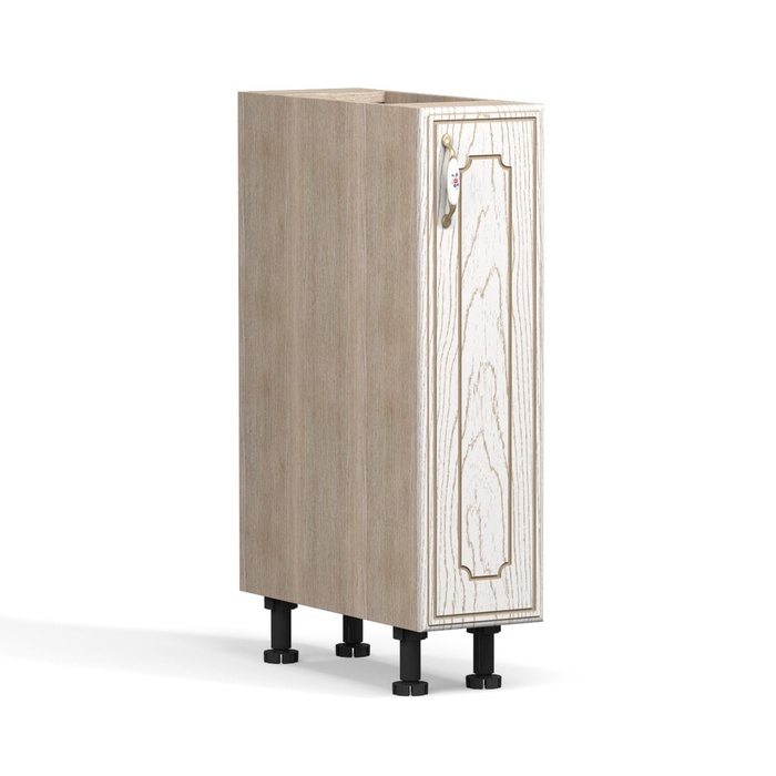 Бутылочница выдвижная для кухни «Анжелика», 200×510×820 мм, цвет дуб молочный/ясень - Фото 1